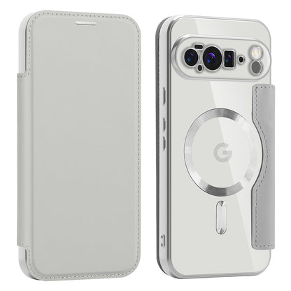 MagSafe futrola za Google Pixel 10 Pro XL, Techsuit, SmartMag Book, Siva