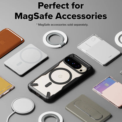 MagSafe futrola za Google Pixel 10 Pro / 10, Ringke, Fusion X, Crna