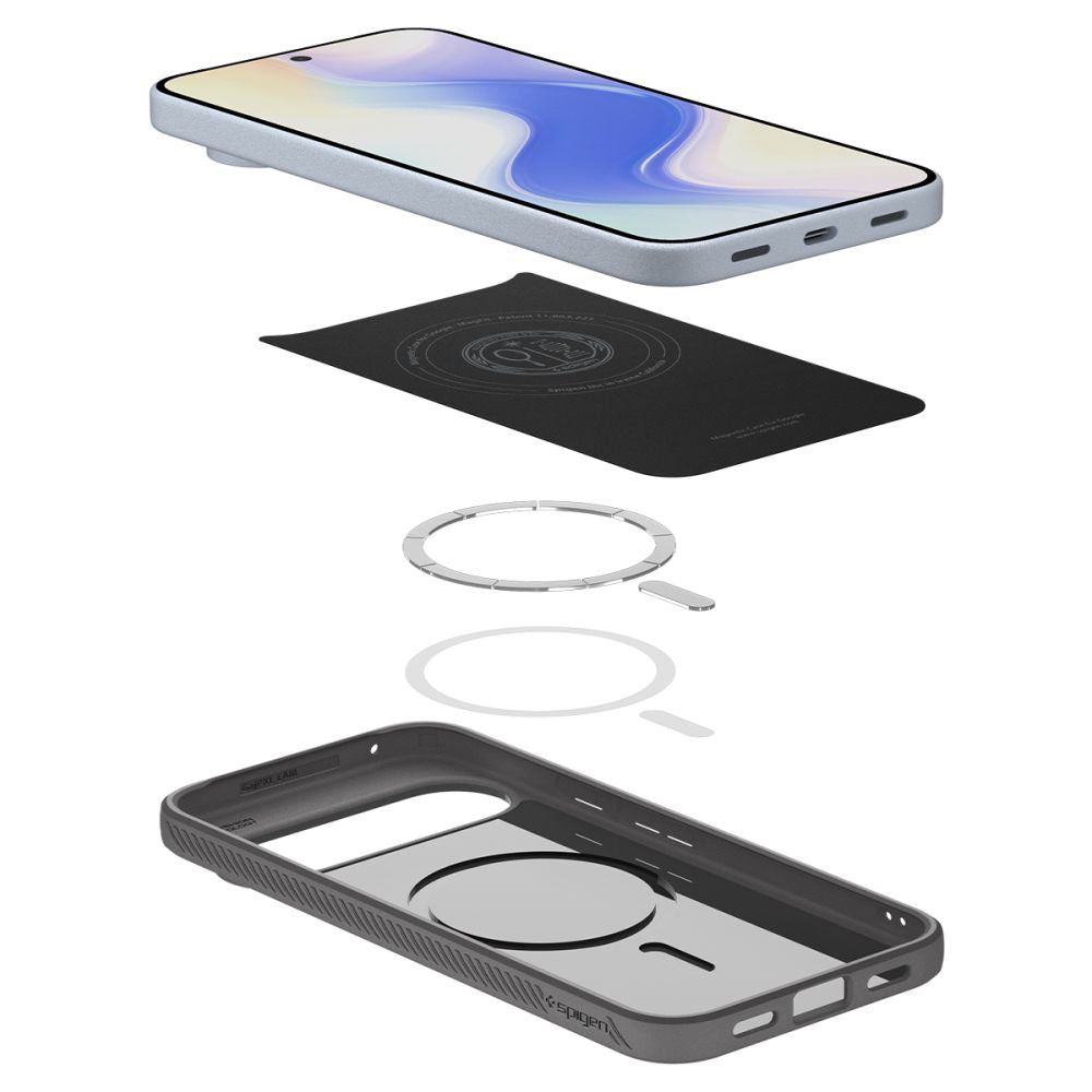 MagSafe futrola za Google Pixel 10 Pro / 10, Spigen, Liquid Air, Siva ACS09697