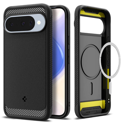 MagSafe futrola za Google Pixel 10 Pro / 10, Spigen, Rugged Armor, Crna Mat ACS09698