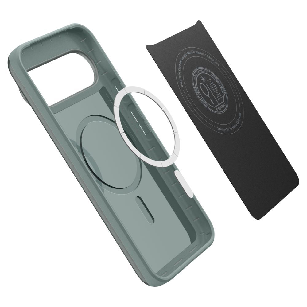 MagSafe futrola za Google Pixel 10 Pro / 10, Spigen, Thin Fit, Zelena ACS09701