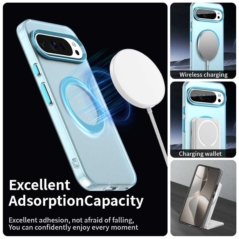 MagSafe futrola za Google Pixel 10 Pro / 10, Techsuit, CandyCase, Plava