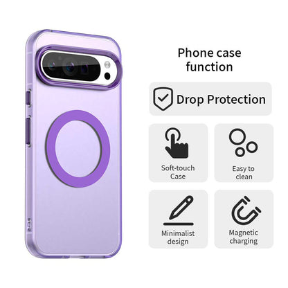 MagSafe futrola za Google Pixel 10 Pro / 10, Techsuit, CandyCase, Ljubičasta