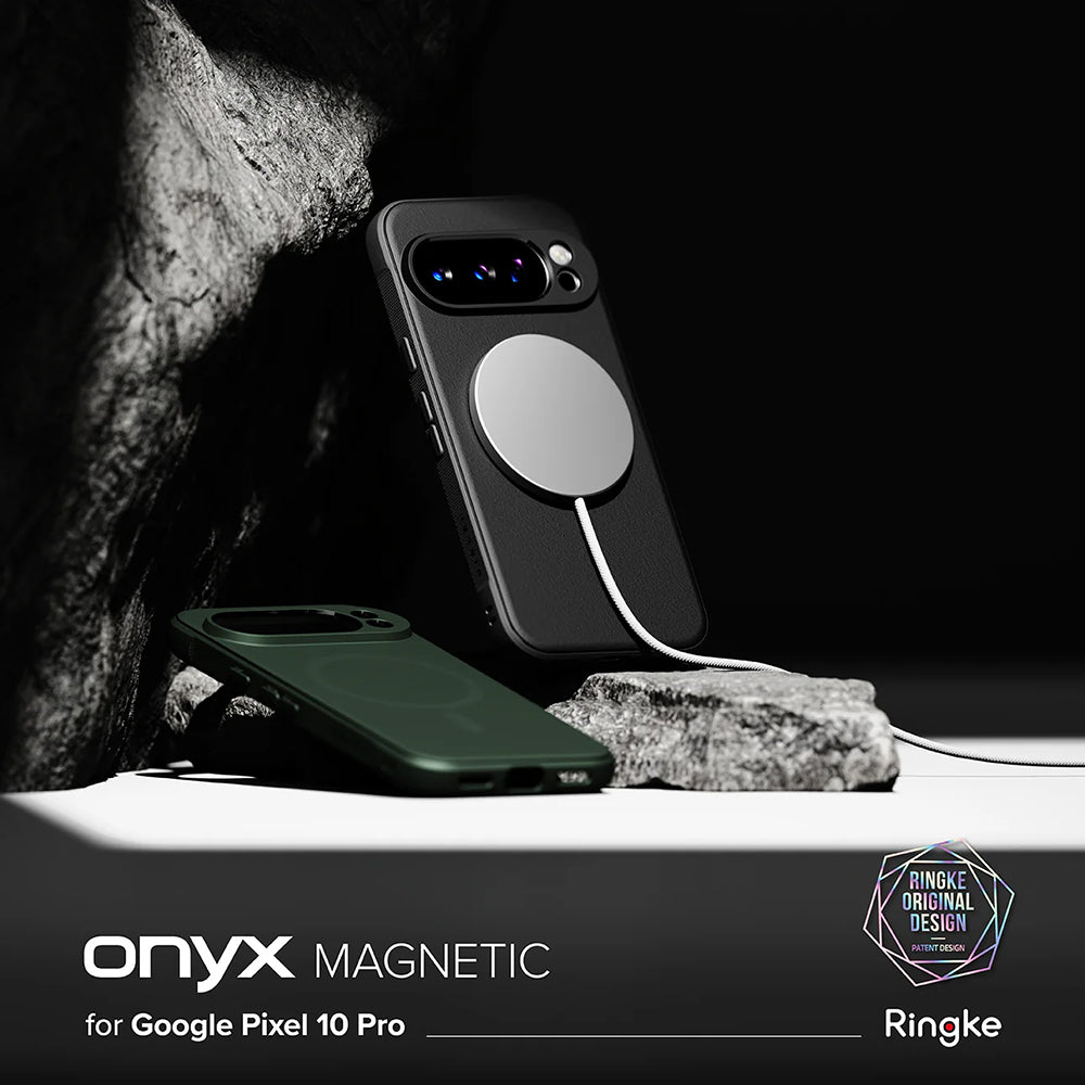 MagSafe futrola za Google Pixel 10 Pro, Ringke, Onyx, Crna