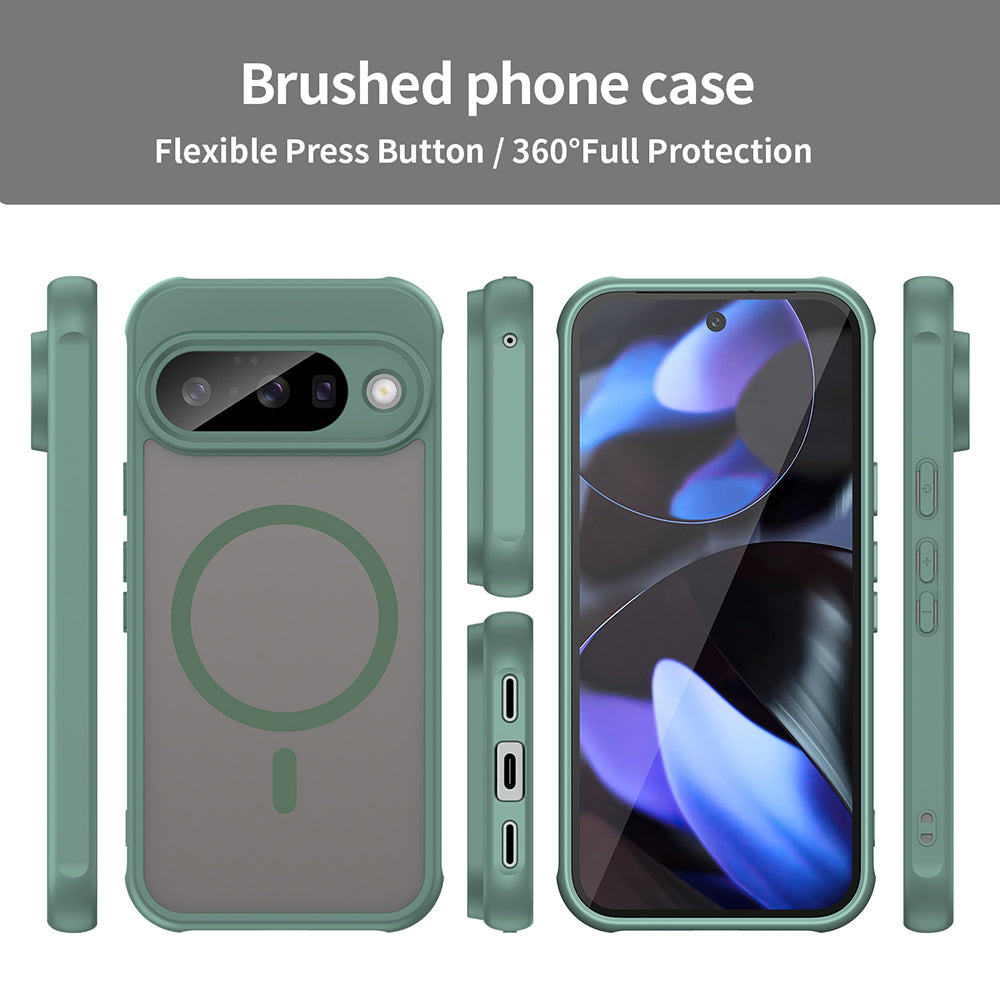 MagSafe futrola za Google Pixel 10 Pro, Techsuit, HaloFrost II, Zelena