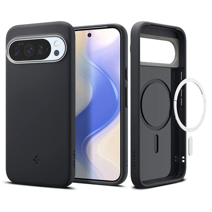 Husa MagSafe za Google Pixel 10 Pro XL, Spigen, Caseology Nano Pop, Crna ACS09736