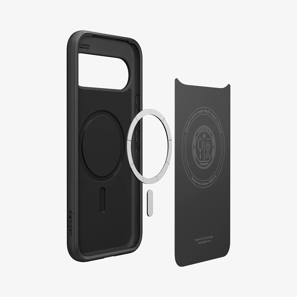 Futrola MagSafe za Google Pixel 10 Pro XL, Spigen, Caseology Parallax, Crna Mat ACS09731