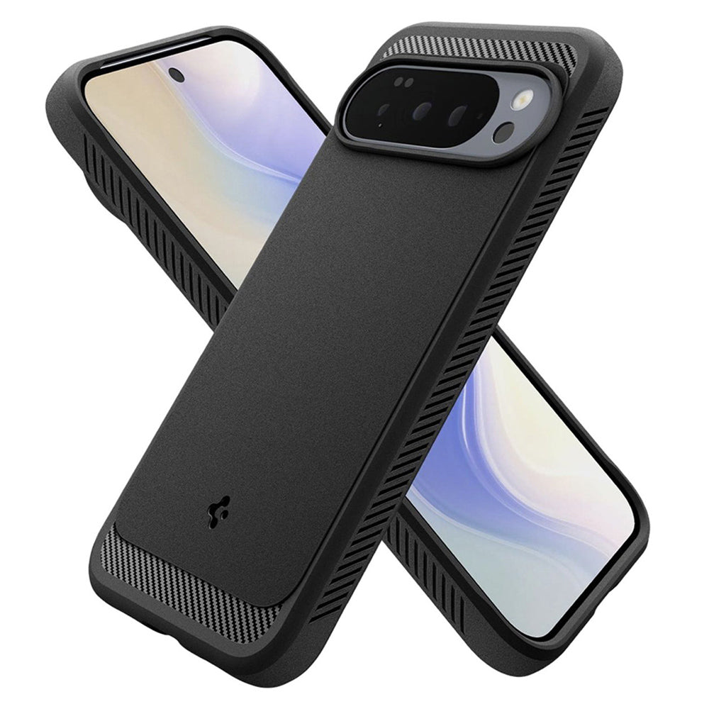 Futrola MagSafe za Google Pixel 10 Pro XL, Spigen, Rugged Armor, Mat Crna ACS09721