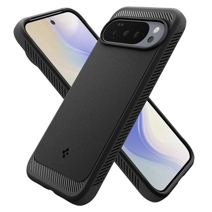 Futrola MagSafe za Google Pixel 10 Pro XL, Spigen, Rugged Armor, Mat Crna ACS09721