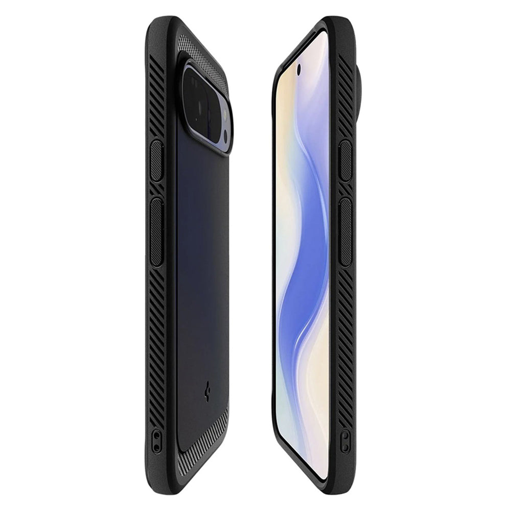 Futrola MagSafe za Google Pixel 10 Pro XL, Spigen, Rugged Armor, Mat Crna ACS09721