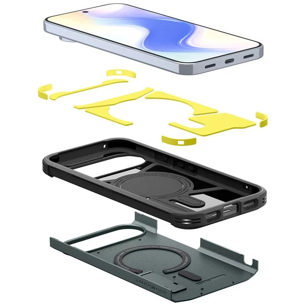 MagSafe futrola za Google Pixel 10 Pro XL, Spigen, Tough Armor, Zelena ACS09730