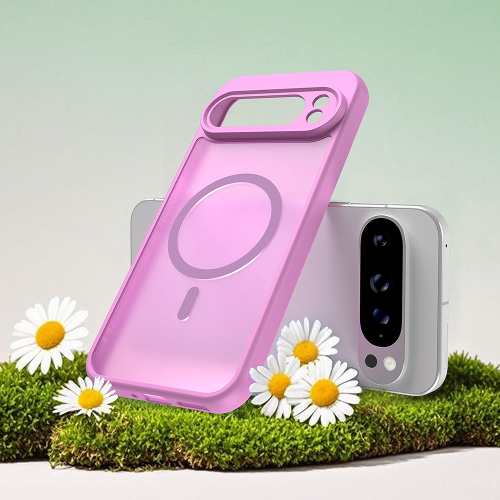 Futrola MagSafe za Google Pixel 10, Techsuit, HaloFrost II, Roze