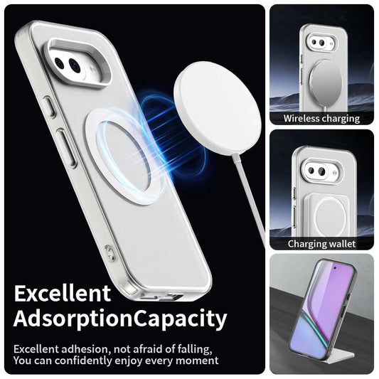 MagSafe futrola za Google Pixel 10a, Techsuit, CandyCase, Bela