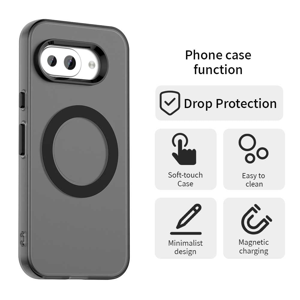 MagSafe futrola za Google Pixel 10a, Techsuit, CandyCase, Crna