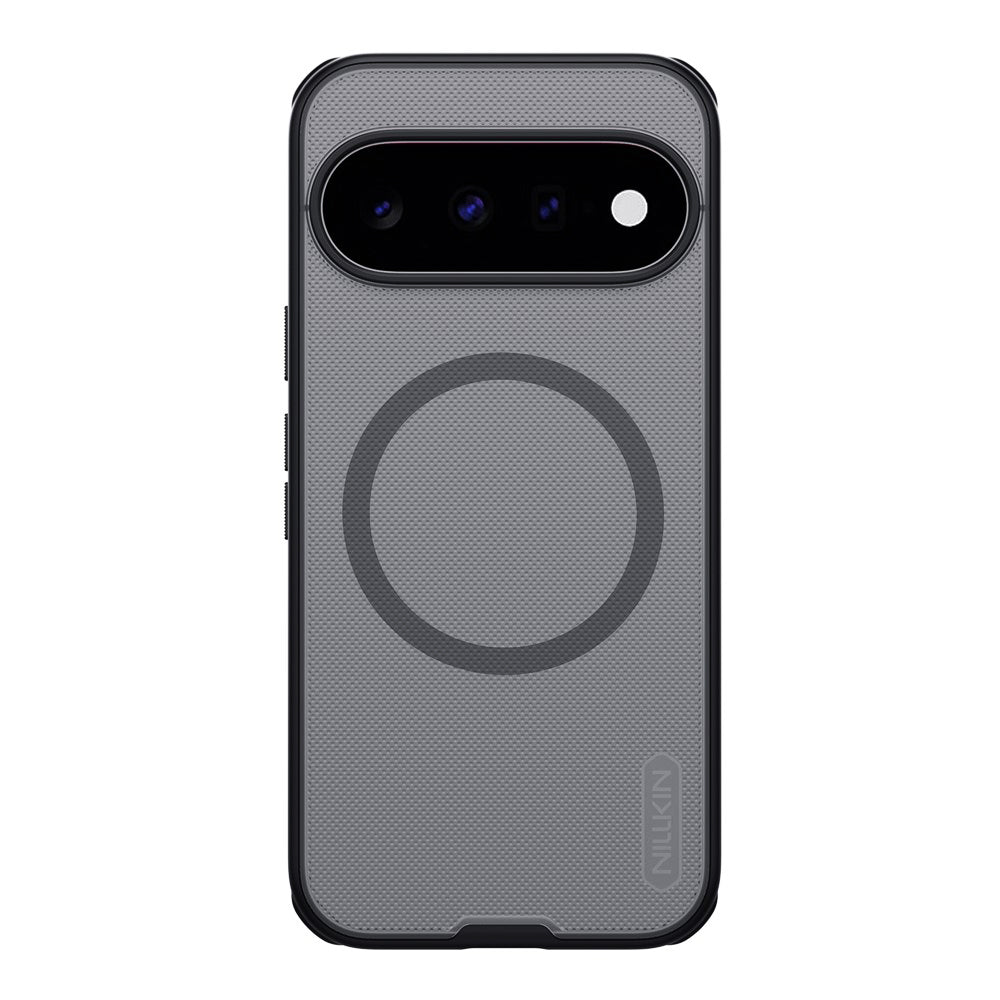 MagSafe maska za Google Pixel 11, Nillkin, Super Shield Pro, crna providna satenska