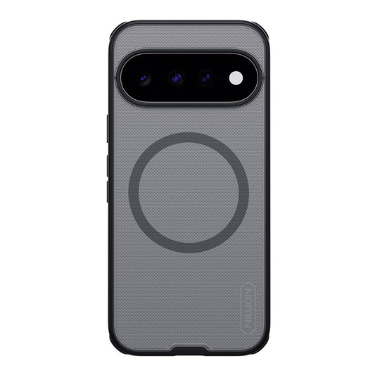 MagSafe maska za Google Pixel 11, Nillkin, Super Shield Pro, crna providna satenska