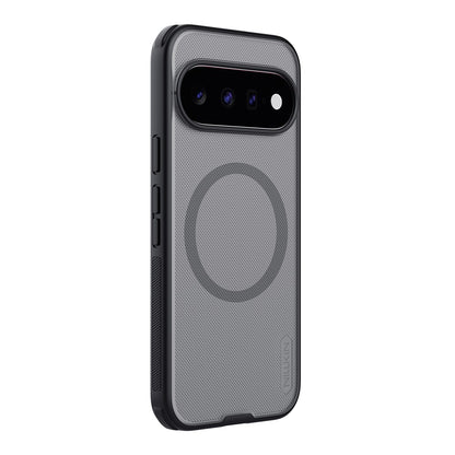 MagSafe maska za Google Pixel 11, Nillkin, Super Shield Pro, crna providna satenska