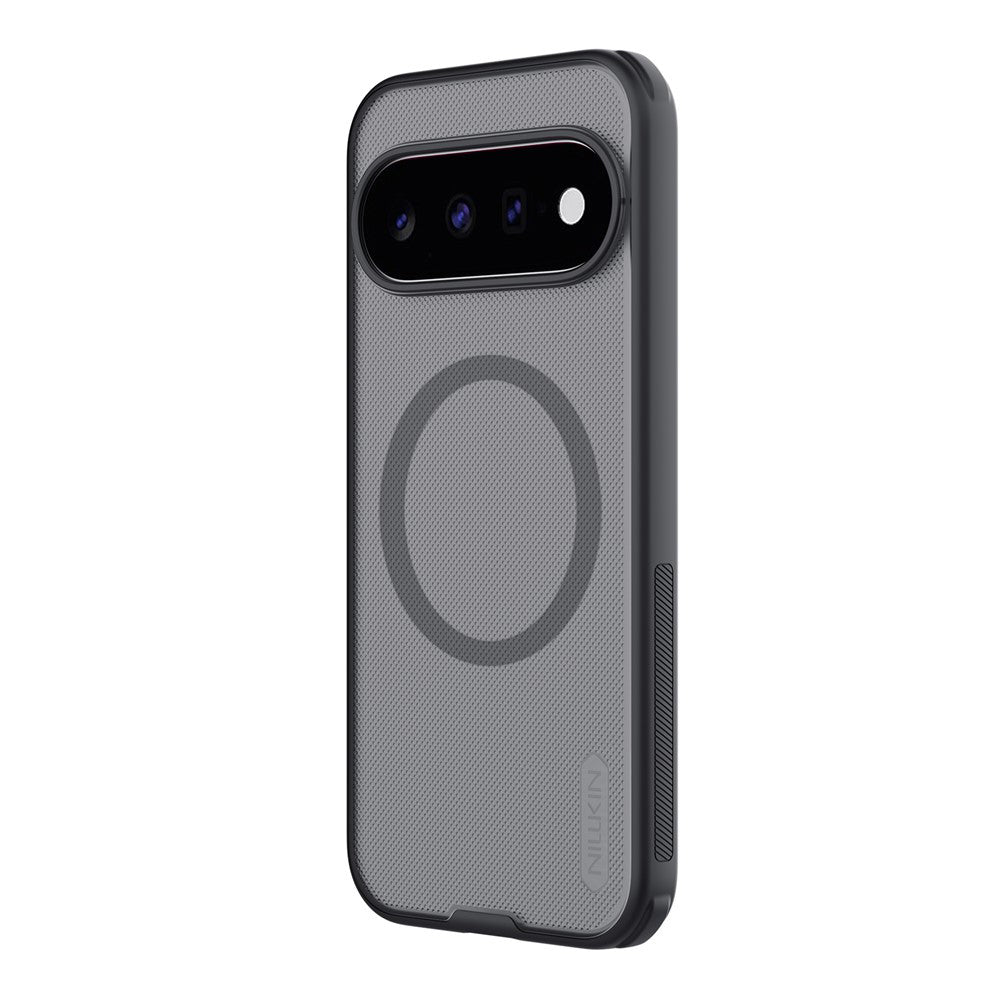 MagSafe maska za Google Pixel 11, Nillkin, Super Shield Pro, crna providna satenska