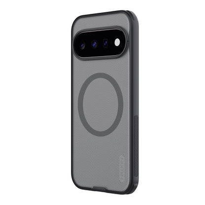 MagSafe maska za Google Pixel 11, Nillkin, Super Shield Pro, crna providna satenska