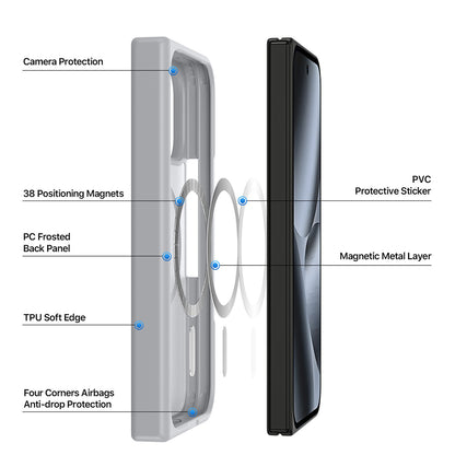 MagSafe futrola za Google Pixel 11 Pro Fold, DUX DUCIS, Yind, Svetlo Roze