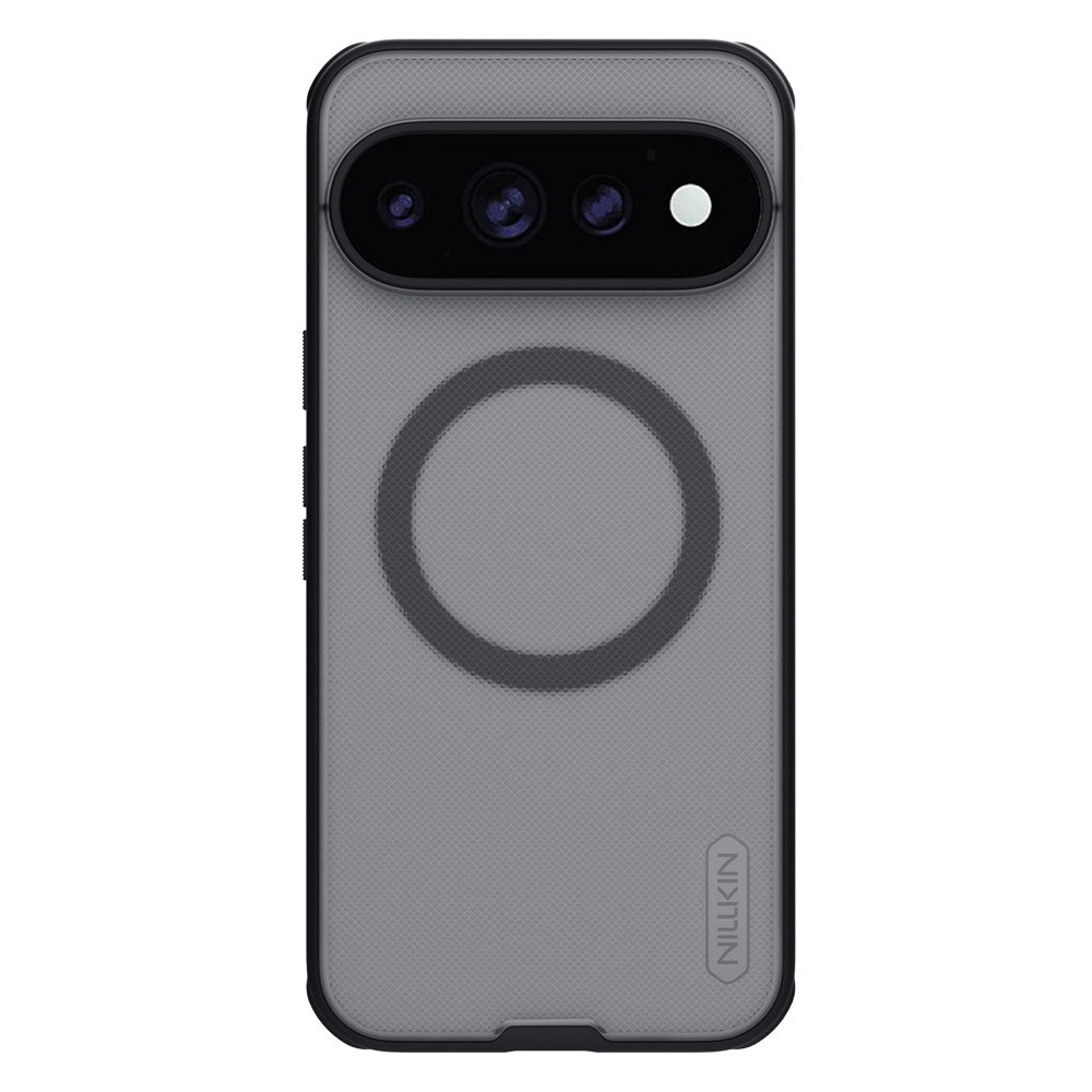MagSafe maska za Google Pixel 11 Pro, Nillkin, Super Shield Pro, crna providna satenska