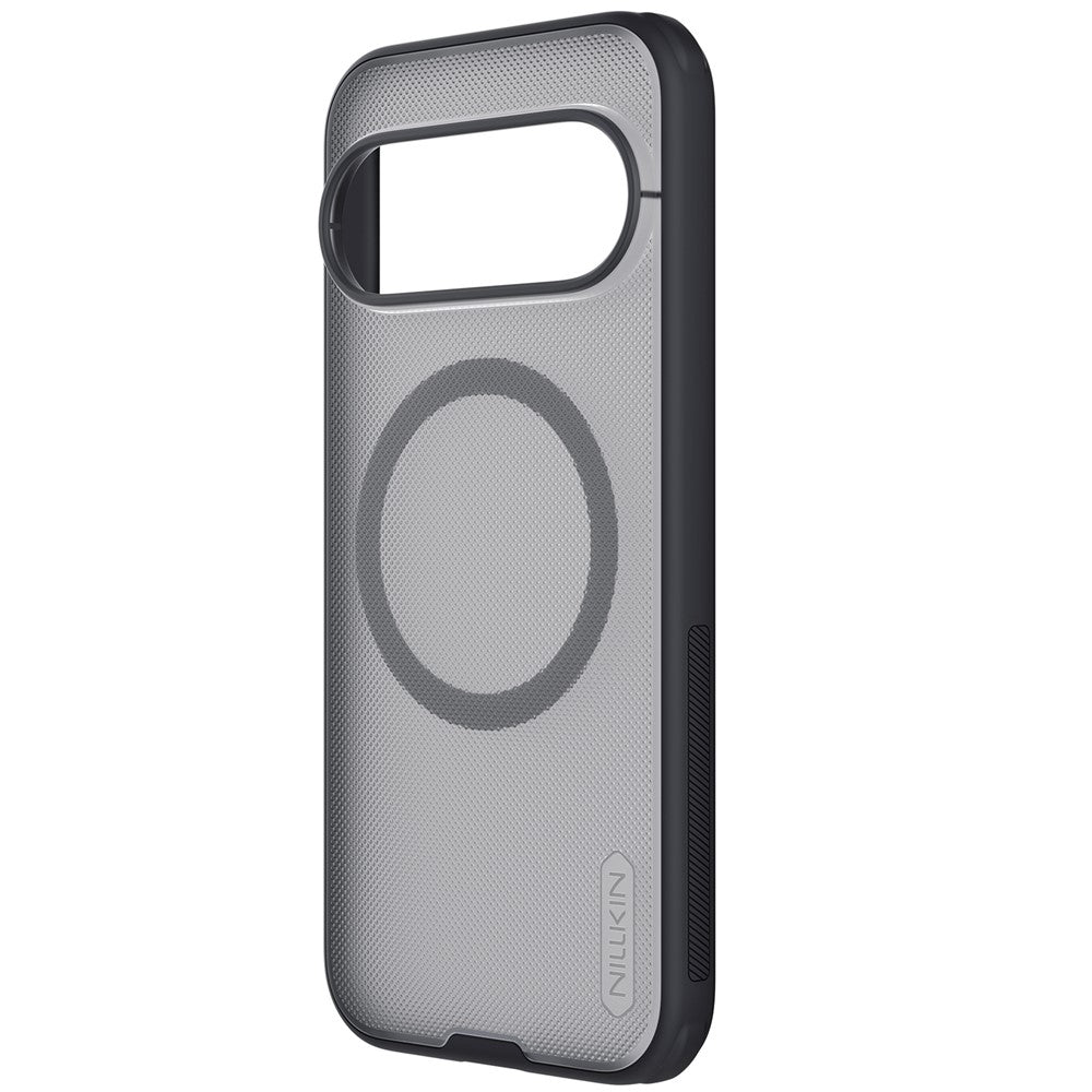 MagSafe maska za Google Pixel 11 Pro, Nillkin, Super Shield Pro, crna providna satenska