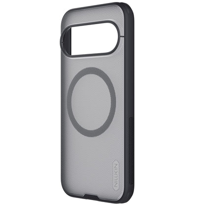 MagSafe maska za Google Pixel 11 Pro, Nillkin, Super Shield Pro, crna providna satenska