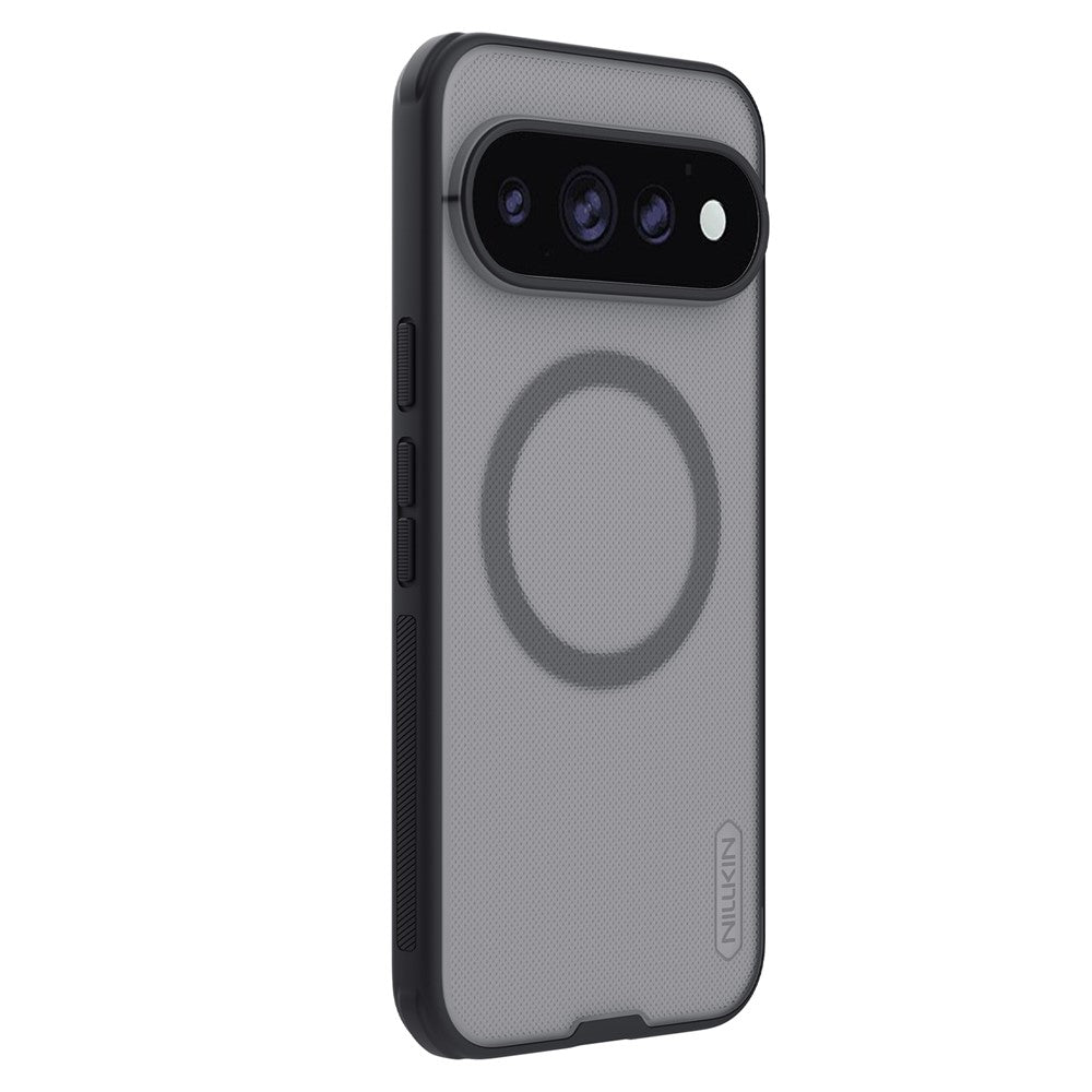 MagSafe maska za Google Pixel 11 Pro, Nillkin, Super Shield Pro, crna providna satenska