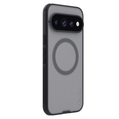 MagSafe maska za Google Pixel 11 Pro, Nillkin, Super Shield Pro, crna providna satenska