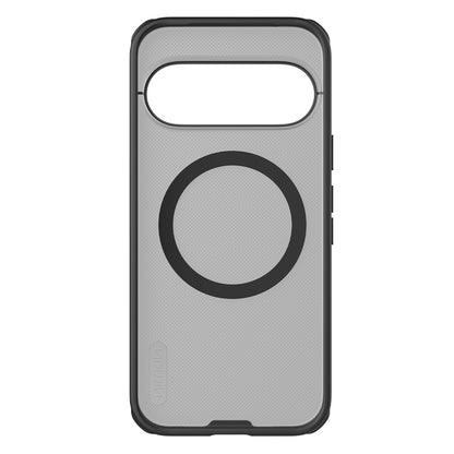 MagSafe maska za Google Pixel 11 Pro, Nillkin, Super Shield Pro, crna providna satenska