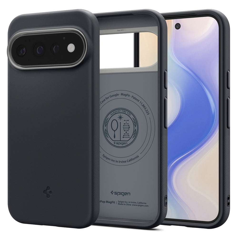 MagSafe futrola za Google Pixel 11 Pro, Spigen, Caseology Nano Pop, Crna ACS11435