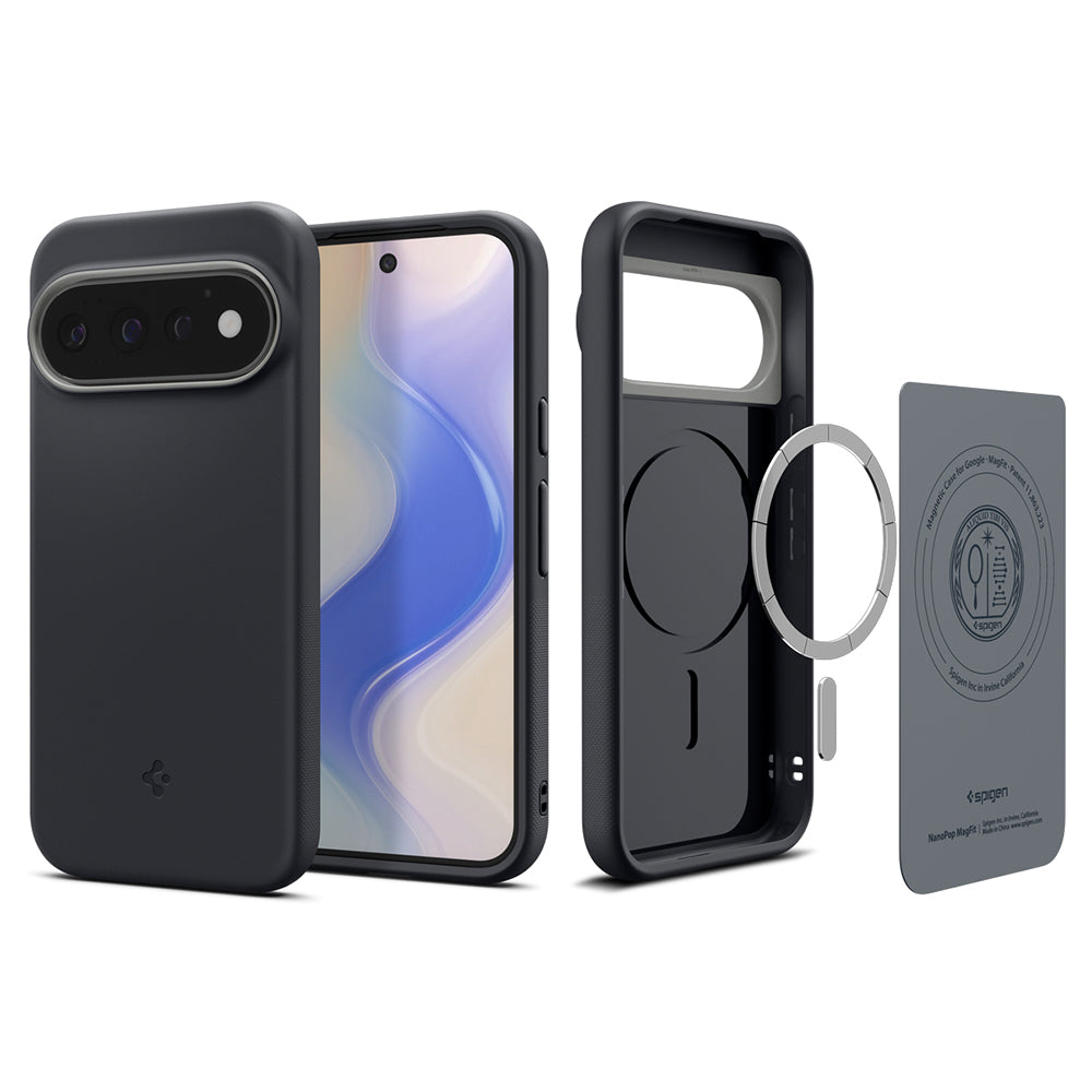 MagSafe futrola za Google Pixel 11 Pro, Spigen, Caseology Nano Pop, Crna ACS11435