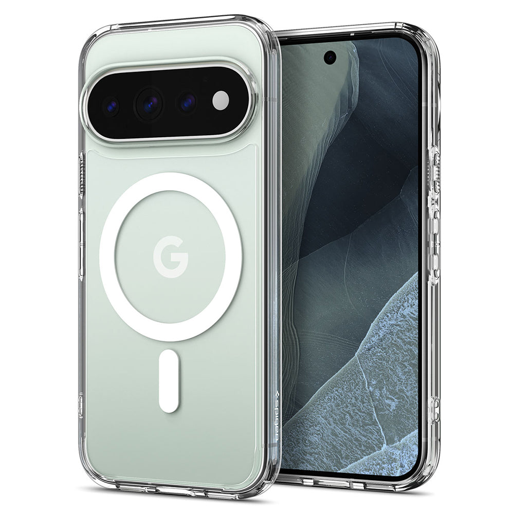 MagSafe futrola za Google Pixel 11 Pro, Spigen, Ultra Hybrid, Providna Bela ACS11431