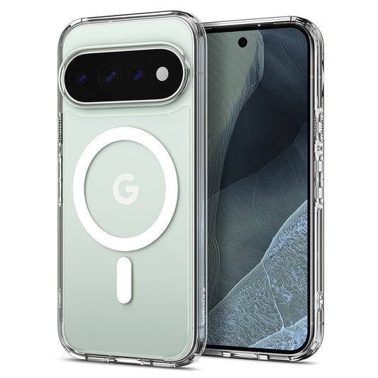 MagSafe futrola za Google Pixel 11 Pro, Spigen, Ultra Hybrid, Providna Bela ACS11431
