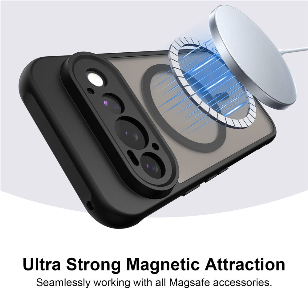 MagSafe futrola za Google Pixel 11 Pro, Techsuit, HaloFrost II, Crna