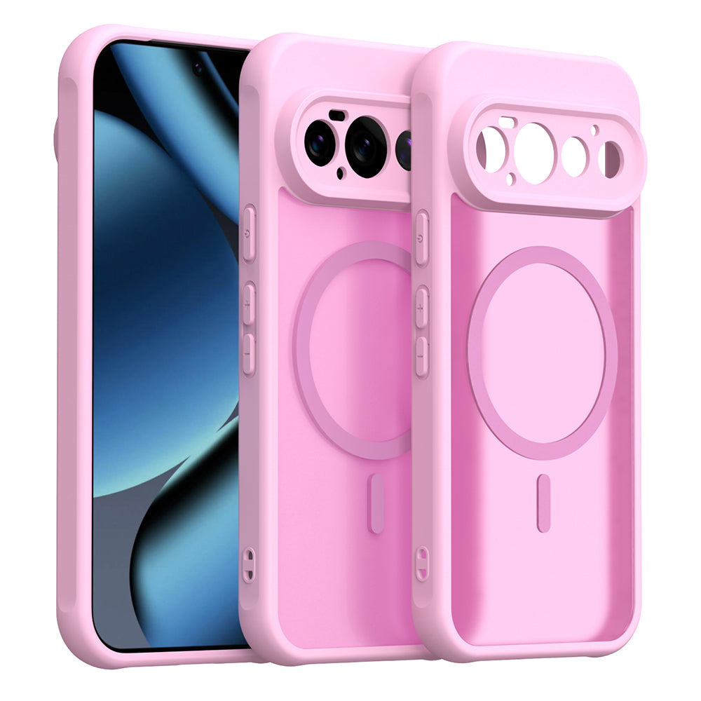 MagSafe futrola za Google Pixel 11 Pro, Techsuit, HaloFrost II, Roze