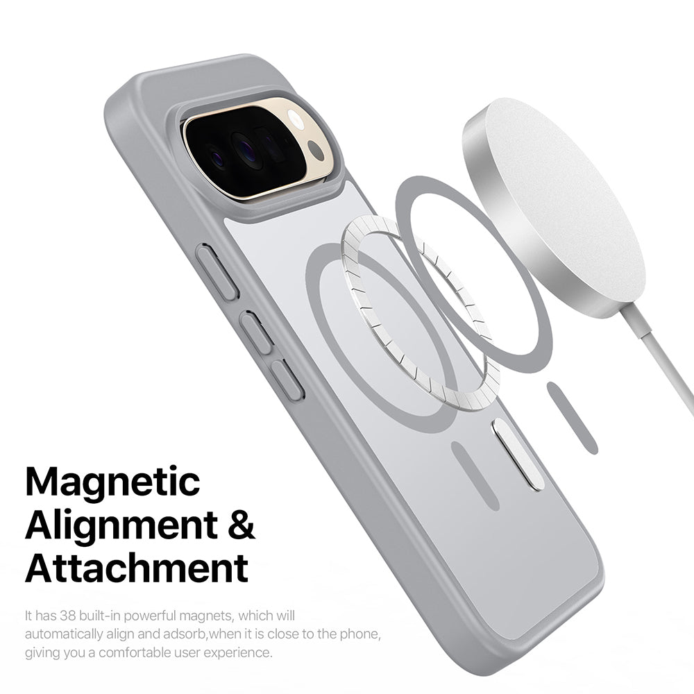 MagSafe futrola za Google Pixel 11 Pro XL / 10 Pro XL / 9 Pro XL, DUX DUCIS, Yind, Siva