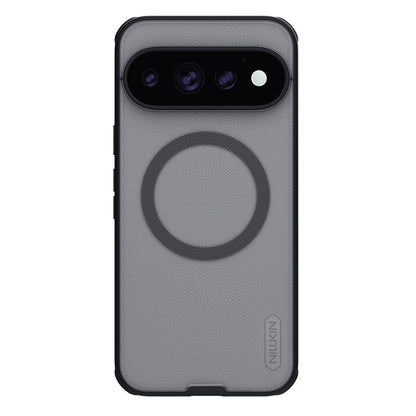MagSafe maska za Google Pixel 11 Pro XL, Nillkin, Super Shield Pro, crna providna satenska