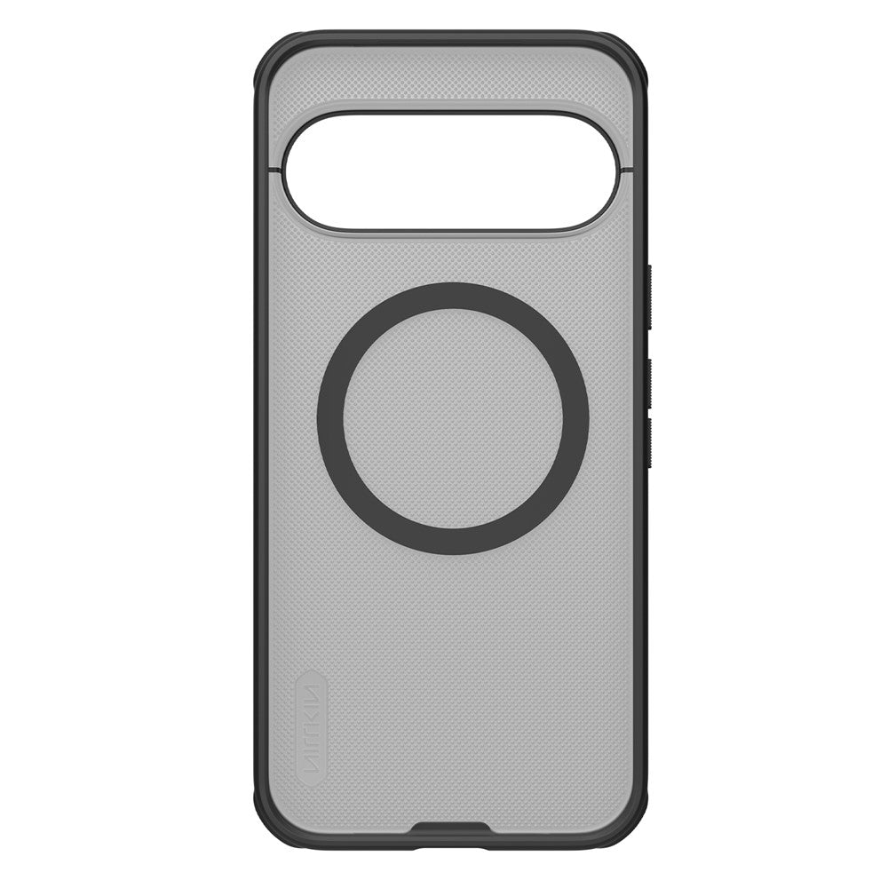 MagSafe maska za Google Pixel 11 Pro XL, Nillkin, Super Shield Pro, crna providna satenska