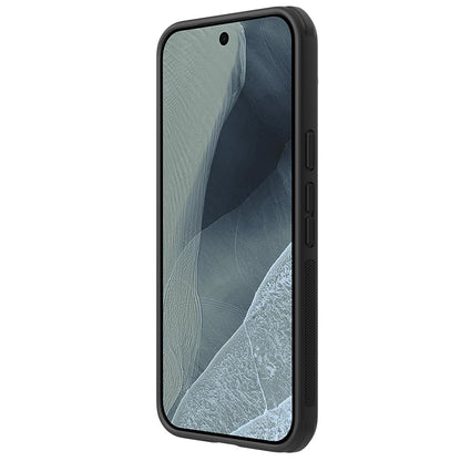 MagSafe maska za Google Pixel 11 Pro XL, Nillkin, Super Shield Pro, crna providna satenska
