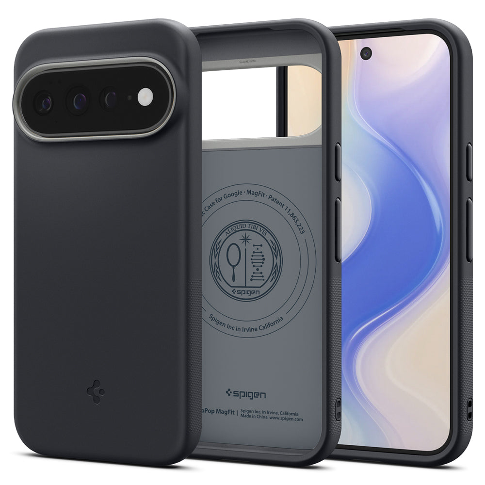 MagSafe futrola za Google Pixel 11 Pro XL, Spigen, Caseology Nano Pop, Crna ACS11455