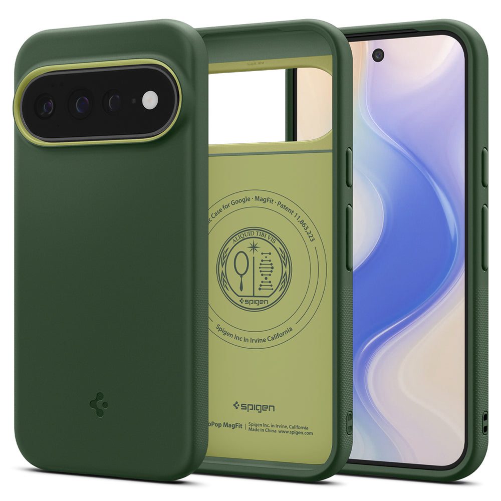 MagSafe futrola za Google Pixel 11 Pro XL, Spigen, Caseology Nano Pop, Zelena ACS11456