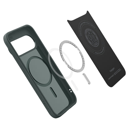 MagSafe futrola za Google Pixel 11 Pro XL, Spigen, Liquid Air, Zelena ACS11863