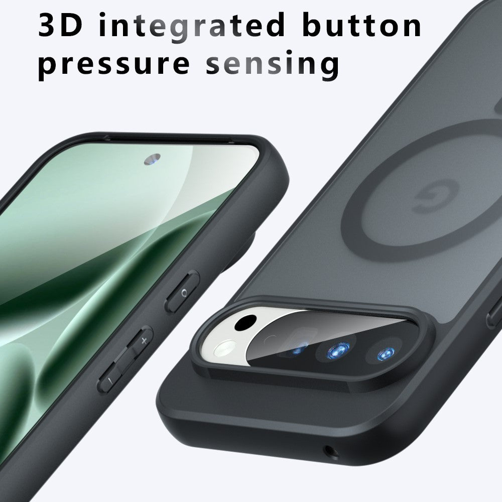 MagSafe futrola za Google Pixel 11 Pro XL, Techsuit, PureFrost, Crna Satenska