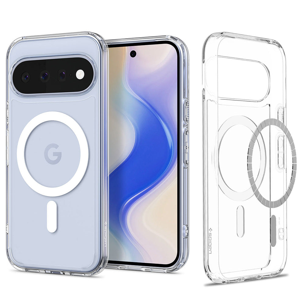 MagSafe futrola za Google Pixel 11, Spigen, Ultra Hybrid, Providna Bela ACS11441