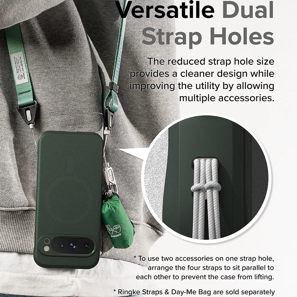 MagSafe futrola za Google Pixel 9 Pro, Ringke, Onyx, Tamno Zelena
