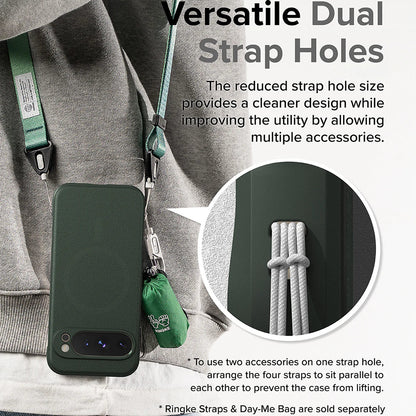 MagSafe futrola za Google Pixel 9 Pro, Ringke, Onyx, Tamno Zelena