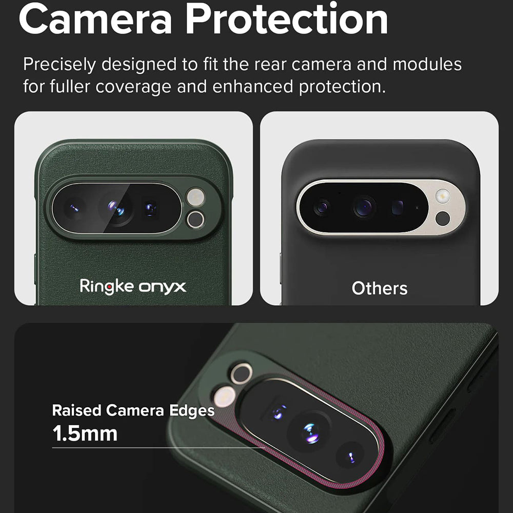 MagSafe futrola za Google Pixel 9 Pro, Ringke, Onyx, Tamno Zelena