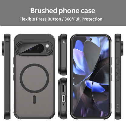 MagSafe futrola za Google Pixel 9 Pro, Techsuit, HaloFrost II, Crna