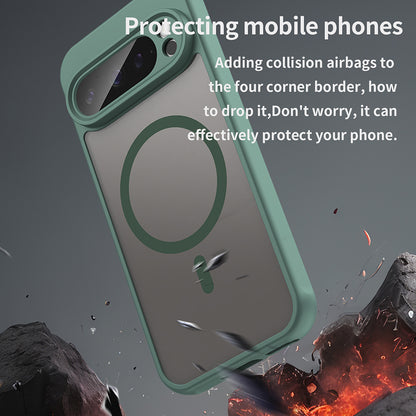 MagSafe futrola za Google Pixel 9 Pro, Techsuit, HaloFrost II, Zelena
